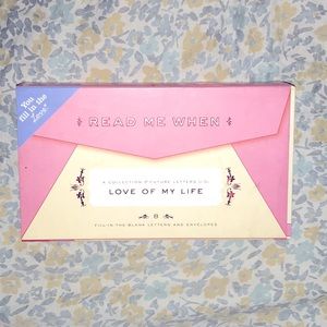 🆕Knock Knock “Read Me When” LETTERS